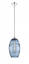 Innovations Lighting 616-1S-PC-G557-10BL - Vaz - 1 Light - 10 inch - Polished Chrome - Stem hung - Mini Pendant