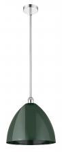 Innovations Lighting 616-1S-PC-MBD-16-GR - Plymouth - 1 Light - 16 inch - Polished Chrome - Stem hung - Mini Pendant