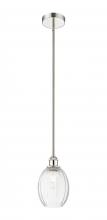 Innovations Lighting 616-1S-PN-G459-6CL - Preston Bulb - 1 Light - 6 inch - Polished Nickel - Stem hung - Mini Pendant