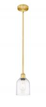 Innovations Lighting 616-1S-SG-G558-6CL - Bella - 1 Light - 6 inch - Satin Gold - Stem hung - Mini Pendant