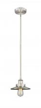 Innovations Lighting 616-1SH-SN-M2 - Edison - 1 Light - 8 inch - Brushed Satin Nickel - Stem hung - Mini Pendant