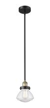 Innovations Lighting 616-1SH-BAB-G324 - Olean - 1 Light - 7 inch - Black Antique Brass - Stem hung - Mini Pendant