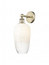 Innovations Lighting 616-1W-AB-G484-7OP - Brookhaven Flute - 1 Light - 7 inch - Antique Brass - Sconce