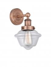 Innovations Lighting 616-1W-AC-G532 - Oxford - 1 Light - 7 inch - Antique Copper - Sconce