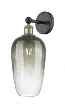 Innovations Lighting 616-1W-BAB-G484-7SL - Brookhaven Flute - 1 Light - 7 inch - Black Antique Brass - Sconce