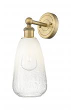 Innovations Lighting 616-1W-BB-G480-6OP - Brookhaven Almond - 1 Light - 6 inch - Brushed Brass - Sconce