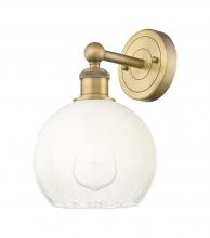 Innovations Lighting 616-1W-BB-G483-8OP - Brookhaven Globe - 1 Light - 8 inch - Brushed Brass - Sconce