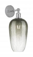 Innovations Lighting 616-1W-PC-G484-7SL - Brookhaven Flute - 1 Light - 7 inch - Polished Chrome - Sconce