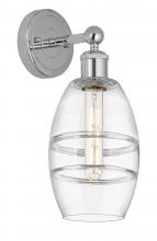 Innovations Lighting 616-1W-PC-G557-6CL - Vaz - 1 Light - 6 inch - Polished Chrome - Sconce