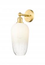 Innovations Lighting 616-1W-SG-G484-7OP - Brookhaven Flute - 1 Light - 7 inch - Satin Gold - Sconce