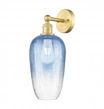 Innovations Lighting 616-1W-SG-G484-7SB - Brookhaven Flute - 1 Light - 7 inch - Satin Gold - Sconce