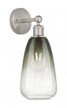 Innovations Lighting 616-1W-SN-G480-6SL - Brookhaven Almond - 1 Light - 6 inch - Brushed Satin Nickel - Sconce