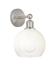 Innovations Lighting 616-1W-SN-G483-8OP - Brookhaven Globe - 1 Light - 8 inch - Brushed Satin Nickel - Sconce