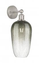 Innovations Lighting 616-1W-SN-G484-7SL - Brookhaven Flute - 1 Light - 7 inch - Brushed Satin Nickel - Sconce