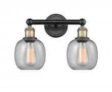 Innovations Lighting 616-2W-BAB-G104 - Belfast - 2 Light - 15 inch - Black Antique Brass - Bath Vanity Light