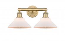 Innovations Lighting 616-2W-BB-G131 - Orwell - 2 Light - 17 inch - Brushed Brass - Bath Vanity Light