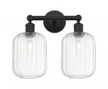 Innovations Lighting 616-2W-OB-G460-7CL - Preston Cylinder - 2 Light - 16 inch - Oil Rubbed Bronze - Bath Vanity Light