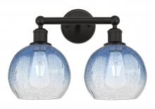 Innovations Lighting 616-2W-OB-G483-8SB - Brookhaven Globe - 2 Light - 17 inch - Oil Rubbed Bronze - Bath Vanity Light