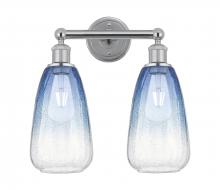 Innovations Lighting 616-2W-PC-G480-6SB - Brookhaven Almond - 2 Light - 15 inch - Polished Chrome - Bath Vanity Light