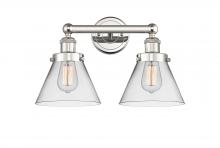 Innovations Lighting 616-2W-PN-G42 - Cone - 2 Light - 17 inch - Polished Nickel - Bath Vanity Light