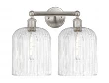 Innovations Lighting 616-2W-SN-G559-8SDY - Bridal Veil - 2 Light - 14 inch - Brushed Satin Nickel - Bath Vanity Light