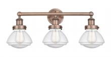 Innovations Lighting 616-3W-AC-G324 - Olean - 3 Light - 25 inch - Antique Copper - Bath Vanity Light