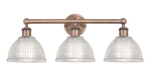 Innovations Lighting 616-3W-AC-G422 - Arietta - 3 Light - 26 inch - Antique Copper - Bath Vanity Light