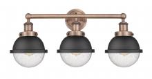 Innovations Lighting 616-3W-AC-HFS-64-BK - Edison - 3 Light - 25 inch - Antique Copper - Bath Vanity Light
