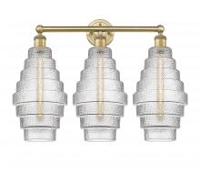 Innovations Lighting 616-3W-BB-G672-8 - Cascade - 3 Light - 26 inch - Brushed Brass - Bath Vanity Light
