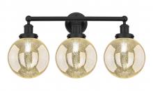 Innovations Lighting 616-3W-BK-G208-8 - Beacon - 3 Light - 26 inch - Matte Black - Bath Vanity Light