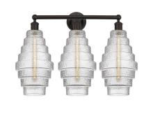 Innovations Lighting 616-3W-OB-G672-8 - Cascade - 3 Light - 26 inch - Oil Rubbed Bronze - Bath Vanity Light