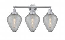 Innovations Lighting 616-3W-PC-G165 - Geneseo - 3 Light - 25 inch - Polished Chrome - Bath Vanity Light