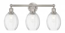 Innovations Lighting 616-3W-SN-G459-6CL - Preston Bulb - 3 Light - 24 inch - Brushed Satin Nickel - Bath Vanity Light
