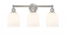 Innovations Lighting 616-3W-SN-G558-6GWH - Bella - 3 Light - 24 inch - Brushed Satin Nickel - Bath Vanity Light