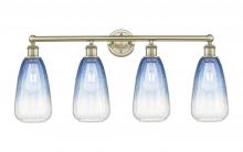 Innovations Lighting 616-4W-AB-G480-6SB - Brookhaven Almond - 4 Light - 33 inch - Antique Brass - Bath Vanity Light