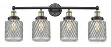 Innovations Lighting 616-4W-BAB-G262 - Stanton - 4 Light - 33 inch - Black Antique Brass - Bath Vanity Light