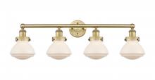 Innovations Lighting 616-4W-BB-G321 - Olean - 4 Light - 34 inch - Brushed Brass - Bath Vanity Light