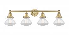 Innovations Lighting 616-4W-BB-G322 - Olean - 4 Light - 34 inch - Brushed Brass - Bath Vanity Light