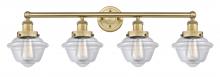 Innovations Lighting 616-4W-BB-G532 - Oxford - 4 Light - 34 inch - Brushed Brass - Bath Vanity Light