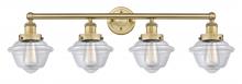 Innovations Lighting 616-4W-BB-G532 - Oxford - 4 Light - 34 inch - Brushed Brass - Bath Vanity Light