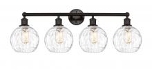 Innovations Lighting 616-4W-OB-G1215-8 - Athens Water Glass - 4 Light - 35 inch - Oil Rubbed Bronze - Bath Vanity Light