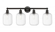 Innovations Lighting 616-4W-OB-G460-7CL - Preston Cylinder - 4 Light - 34 inch - Oil Rubbed Bronze - Bath Vanity Light