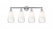 Innovations Lighting 616-4W-PC-G480-6OP - Brookhaven Almond - 4 Light - 33 inch - Polished Chrome - Bath Vanity Light