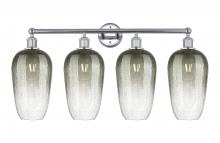 Innovations Lighting 616-4W-PC-G484-7SL - Brookhaven Flute - 4 Light - 34 inch - Polished Chrome - Bath Vanity Light
