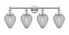 Innovations Lighting 616-4W-PN-G165 - Geneseo - 4 Light - 34 inch - Polished Nickel - Bath Vanity Light