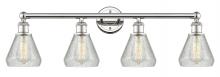 Innovations Lighting 616-4W-PN-G275 - Conesus - 4 Light - 33 inch - Polished Nickel - Bath Vanity Light