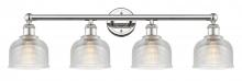 Innovations Lighting 616-4W-PN-G412 - Dayton - 4 Light - 33 inch - Polished Nickel - Bath Vanity Light