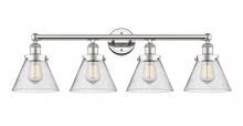 Innovations Lighting 616-4W-PN-G44 - Cone - 4 Light - 35 inch - Polished Nickel - Bath Vanity Light