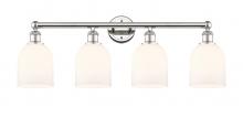 Innovations Lighting 616-4W-PN-G558-6GWH - Bella - 4 Light - 33 inch - Polished Nickel - Bath Vanity Light