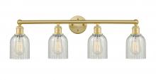 Innovations Lighting 616-4W-SG-G2511 - Caledonia - 4 Light - 32 inch - Satin Gold - Bath Vanity Light